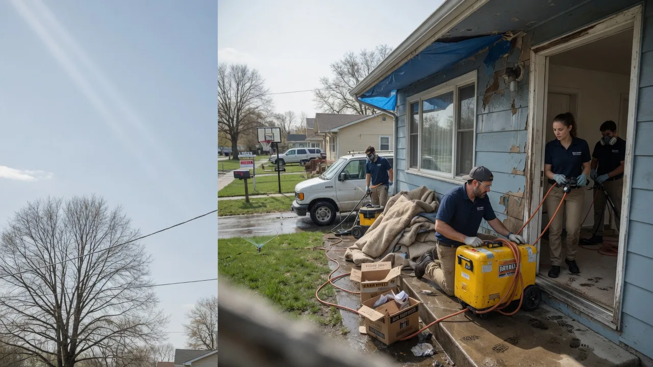 Basement Flood Cleanup in Smithboro, IL near me